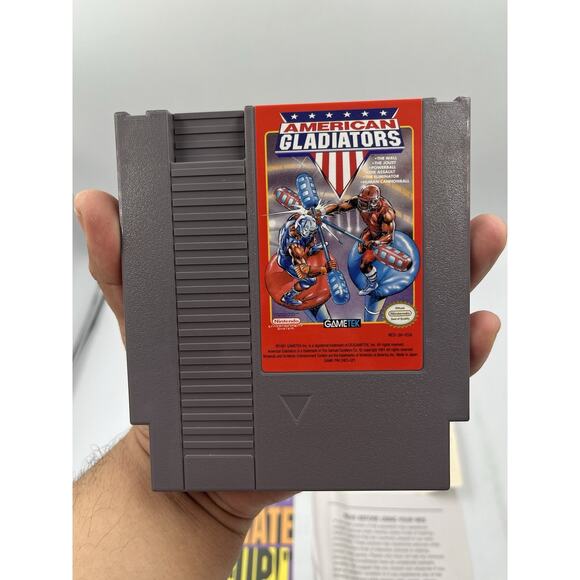 American Gladiators Nintendo NES Complete CIB Excellent Condition - Tested - Picture 10 of 16